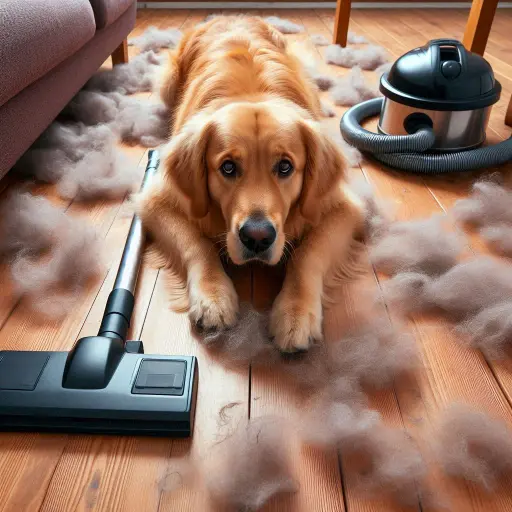 Vacuum Dog hair Cleaning Service